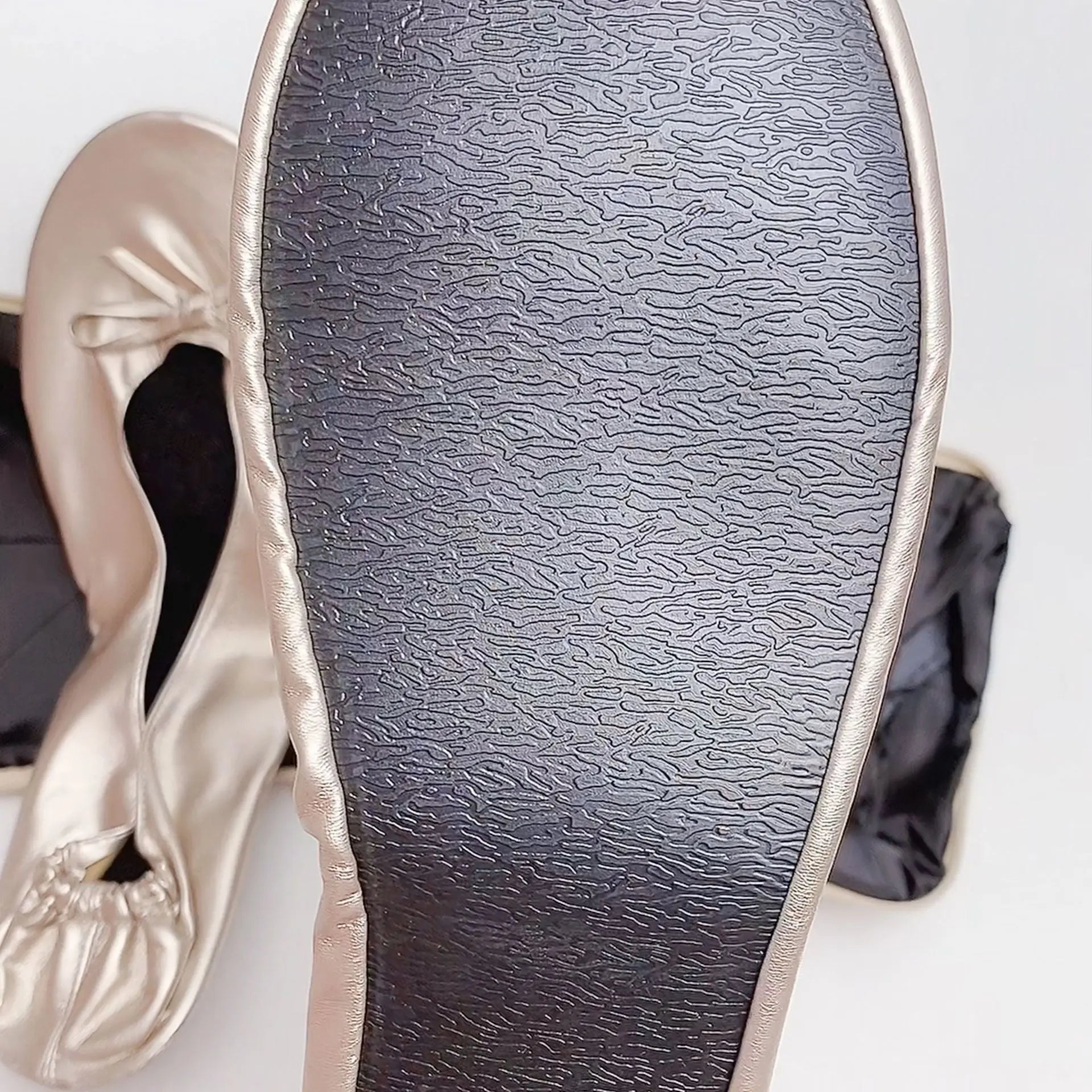 Sparkling Steps: Dance the Night Away in Champagne Flats-FF-CHM-C Size S to XXL