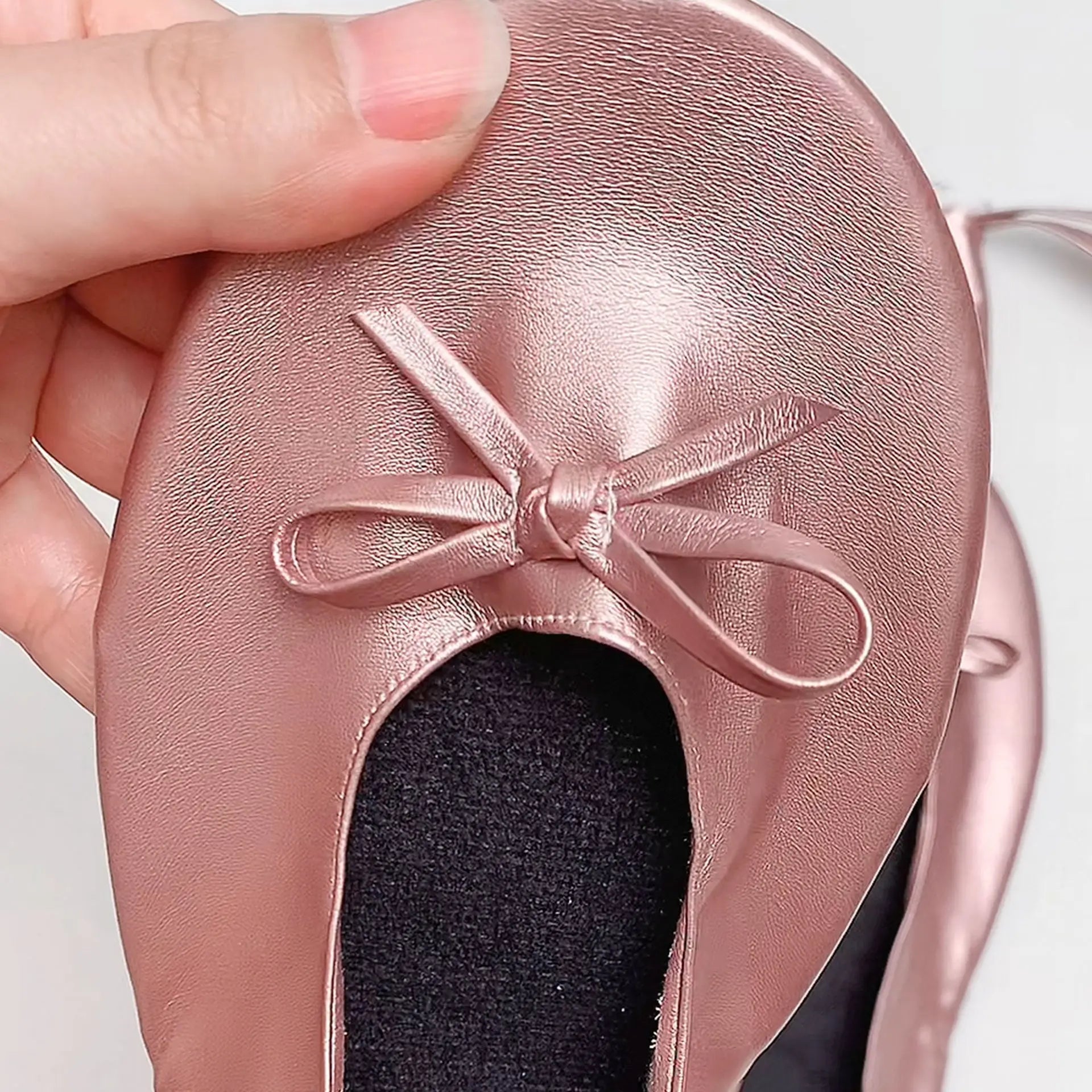 Wedding Flat Shoes for Guests: Walk in Style and Comfort-Metallic-Pink-FF-MPK-C