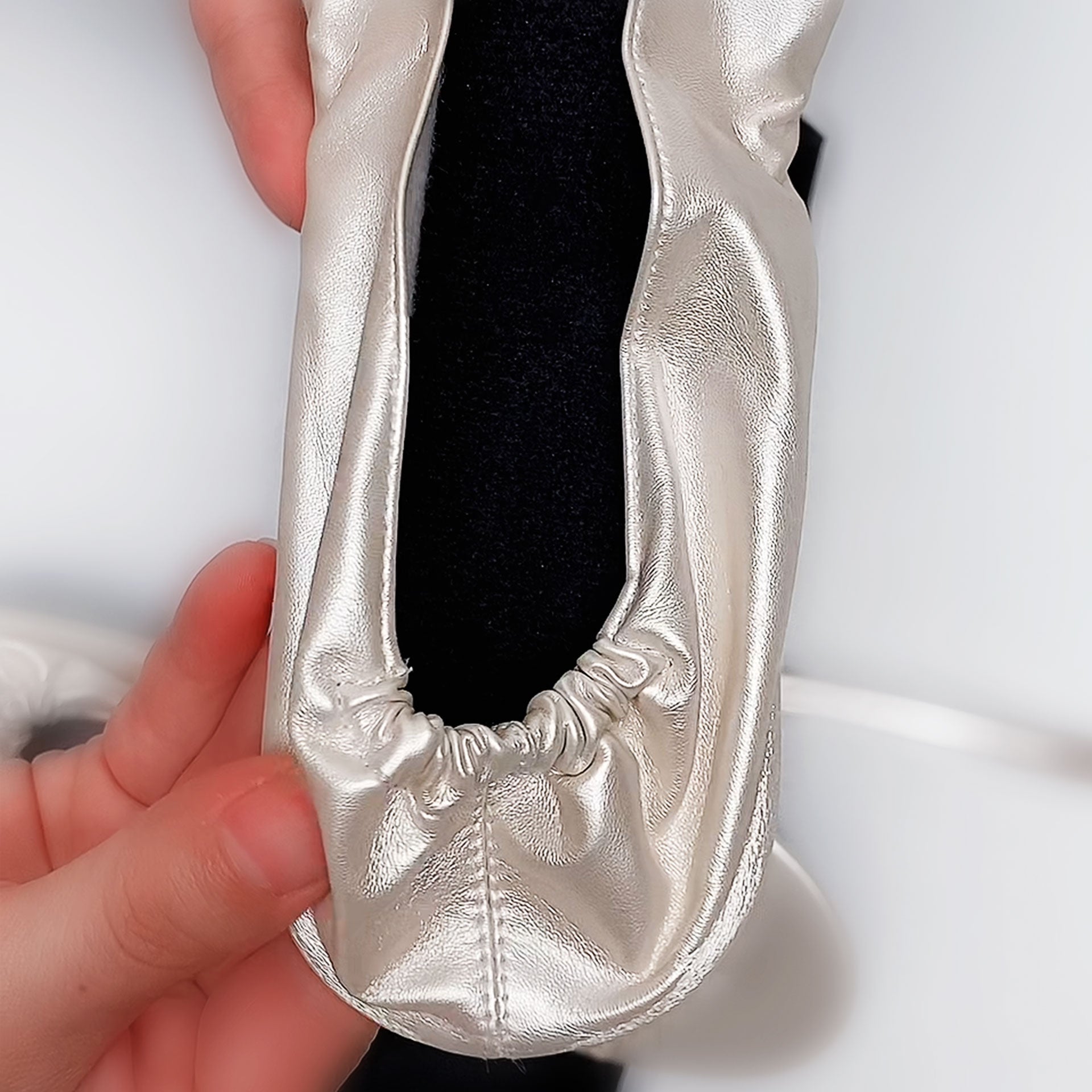 Cheap Ballet Flats for Wedding Guests: Affordable Elegance-Pearl-White-FF-PWH-C