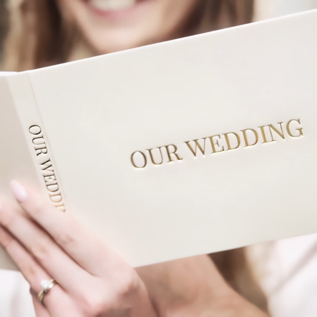 The All-in-One Wedding Keepsake: Video & Photo Album