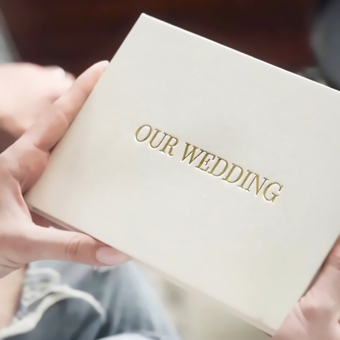 The All-in-One Wedding Keepsake: Video & Photo Album